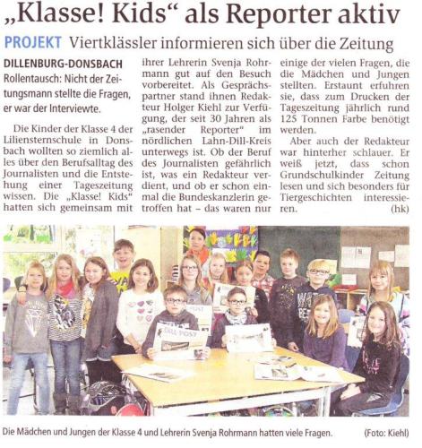 klassekids-zeitungsartikel