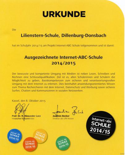 urkunde-internet-abc-schule-2014 2015